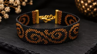 ARABIC STYLE 2 | Černozlatá, Aquamarínovočerná