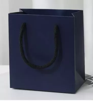 Dárková mini taštička - tmavě modrá