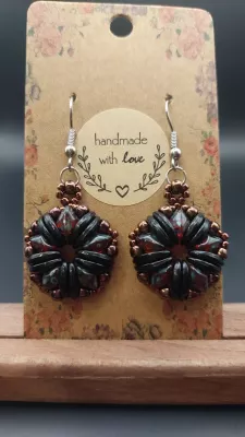 FLOWER - ČERNOČERVENÁ