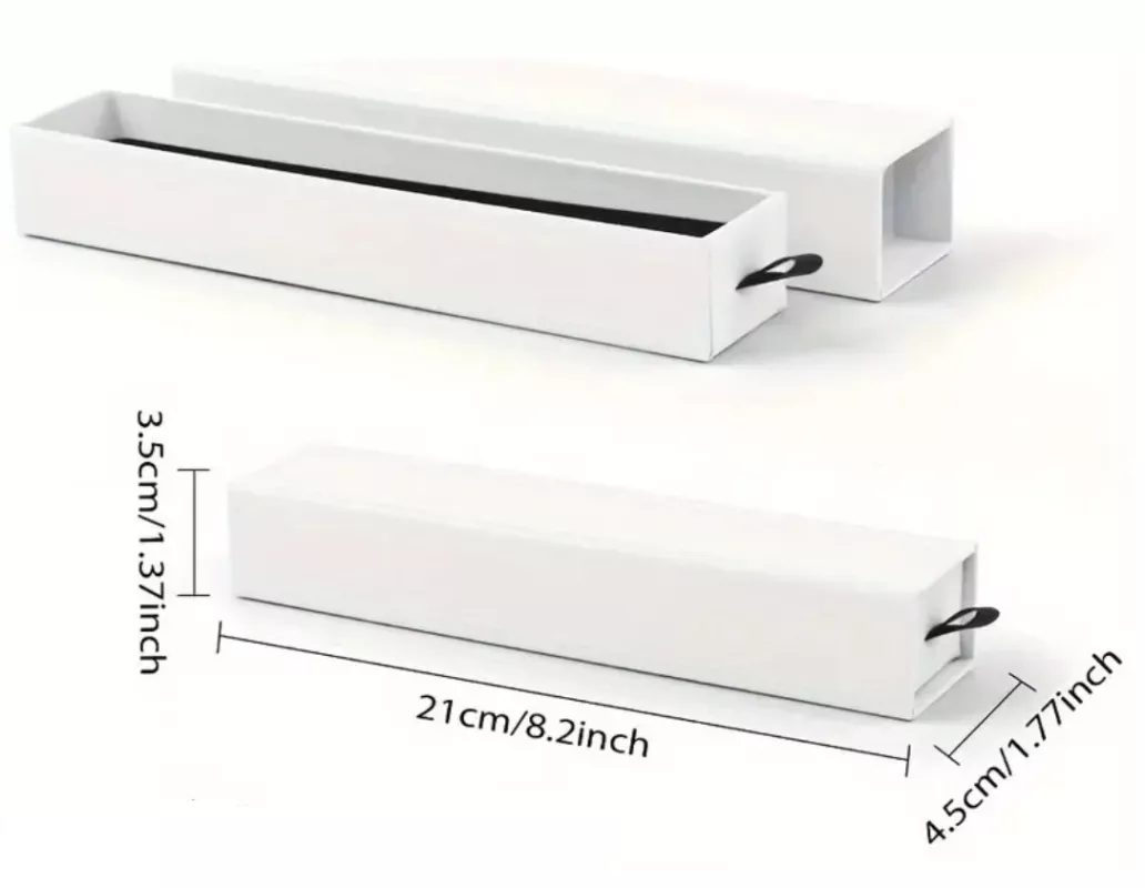 Krabička dlouhá - styl zásuvka