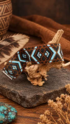 Náramek - INDIAN STYLE