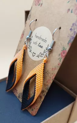 RHOMBUS - ORANŽOVOČERNÝ