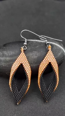 RHOMBUS - ORANŽOVOČERNÝ