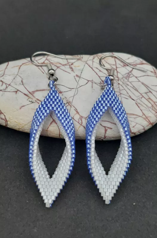 RHOMBUS - PERLEŤOVÝ - PERLEŤOVÁ S TM. MODROU