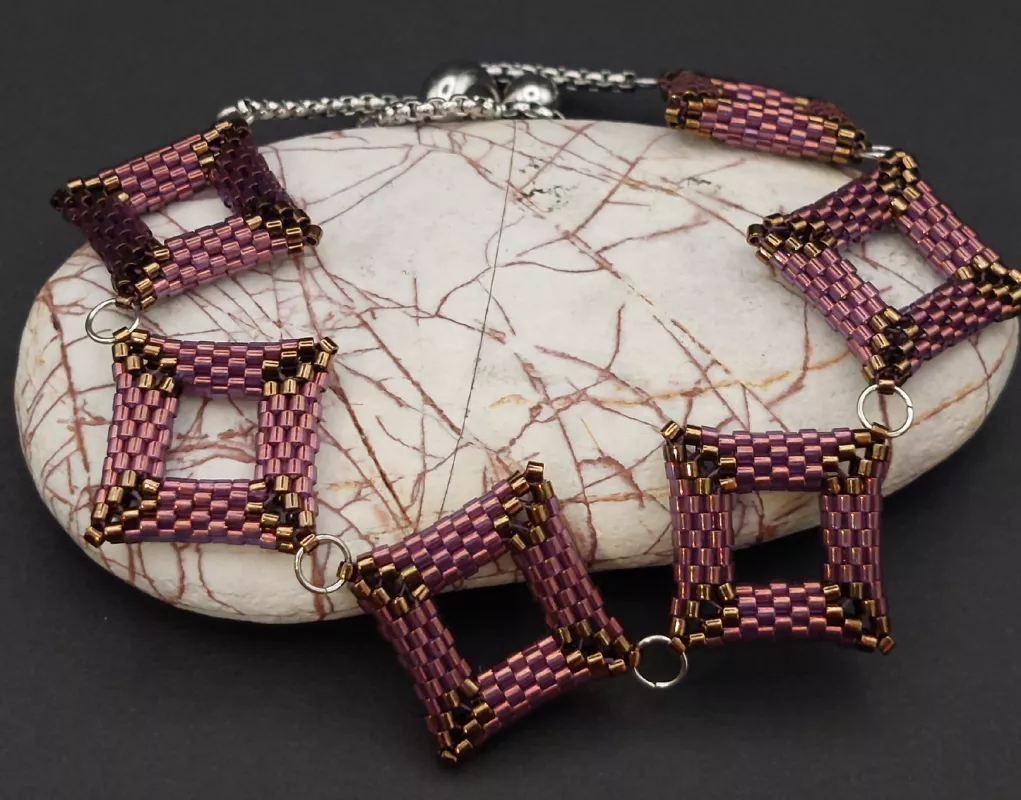 SQUARE - STARORŮŽOVÁ A ZLATÁ 2