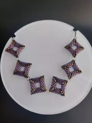 SQUARE - STARORŮŽOVÁ A ZLATÁ 1